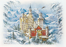 노이슈반슈타인 성의 겨울