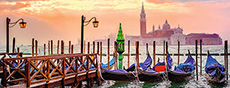 베네치아, 노을의 풍경