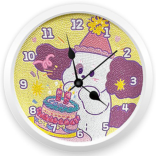 뽐뽐스튜디오 - 코코 생일파티 [시계 보석십자수]