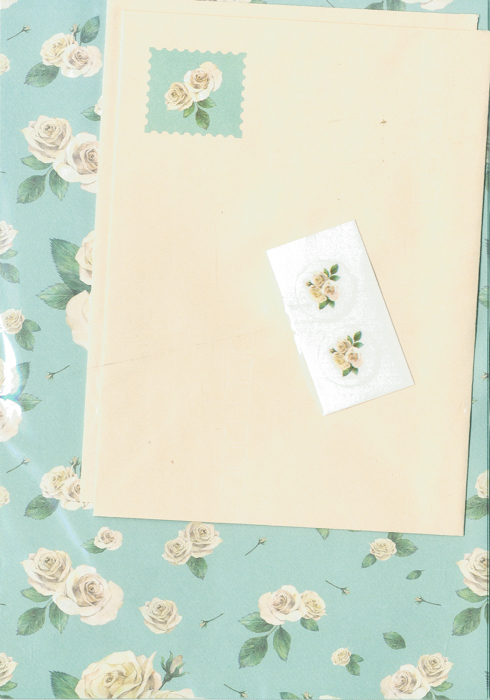 Floral Letter set 장미