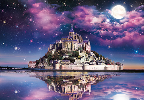 몽생미셸 성, 별빛이 내리는 밤