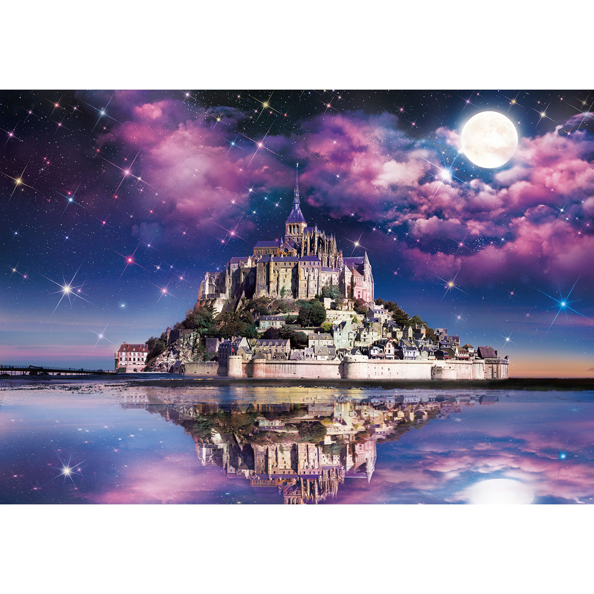 몽생미셸 성, 별빛이 내리는 밤